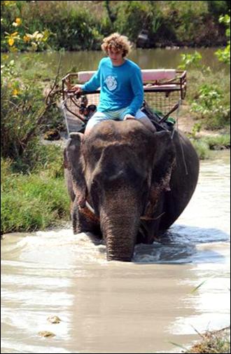 Czy jazda na słoniu może być formą treningu ?