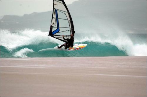 Windsurfing na Los Lances