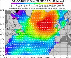 Wielki swell, który nawiedził Irlandię