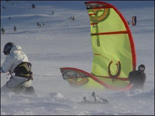 Snowkite czas zacząć !