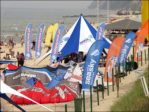 Sea&Sky 2007 - plaża w Międzyzdrojach