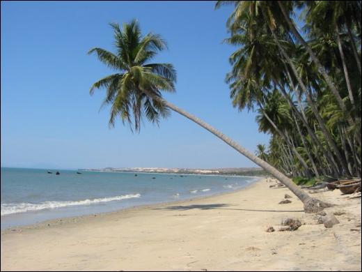 Plaża Mui Ne w południowo-wshodnim Wietnamie