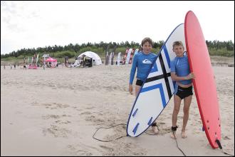 Przyszli mistrzowie polskiego surfingu 
