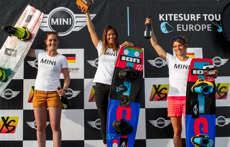 Kitesurf Tour Europe 2013 - podium Freestyle Women